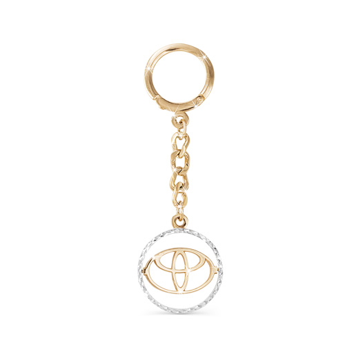 Сувенир брелок из красного золота